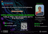 Exploring Machine Learning Tools and Techniques With R & Python 2024 Workshop Poster